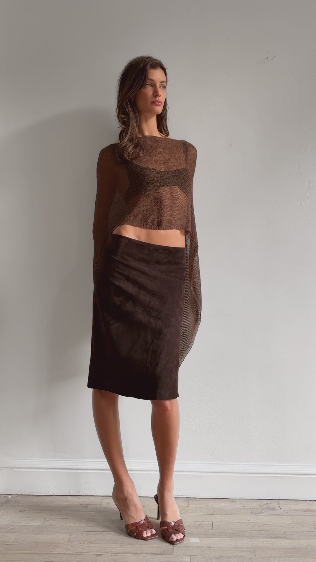 Drape Shawl Top